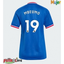 Camiseta Manchester United Bryan Mbeumo #19 Visitante Equipación para mujer 2026-27 manga corta